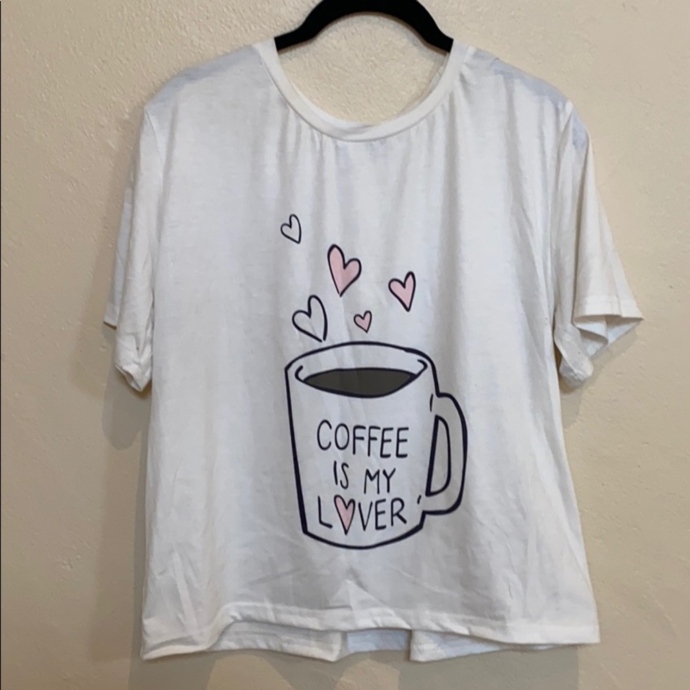 SHEIN Coffee Is My Lover PJ Set